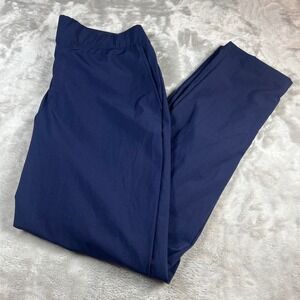 Tommy Bahama Womens Size M Adult Golf Pants Navy Blue Stretch Performance Travel